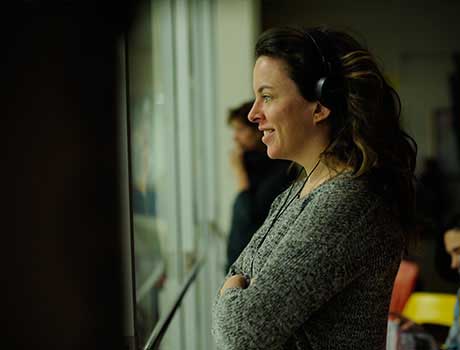 Claudia Llosa, director of Oscar-nominated film 'The Milk of Sorrow,' at Berlin Festiva