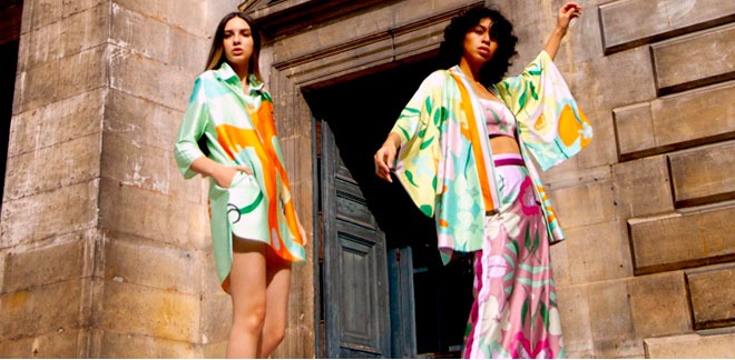 Peruvian designer garments are exhibited at the prestigious 10 Corso Como in Milan.