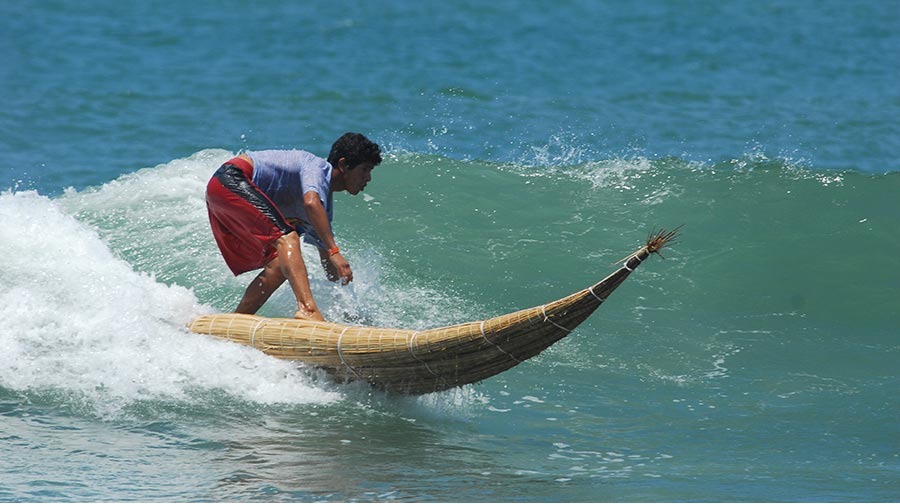 Peruvians have ridden waves on caballitos de totora for more than 4,000 years.