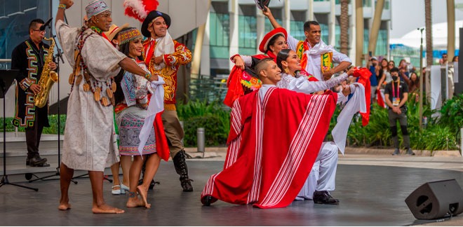 El Ballet Folclórico Nacional dejó en alto el nombre del Perú en Dubái.