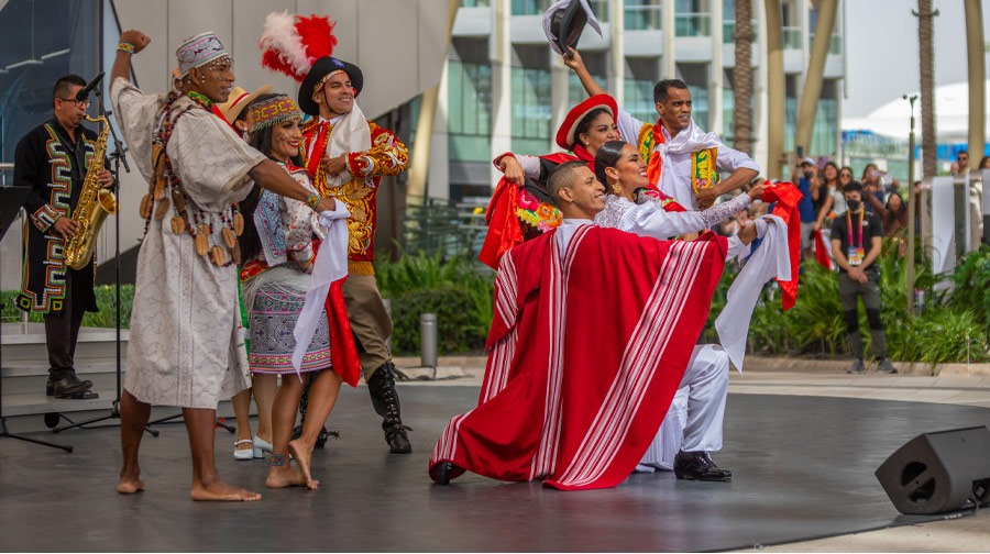 El Ballet Folclórico Nacional dejó en alto el nombre del Perú en Dubái.