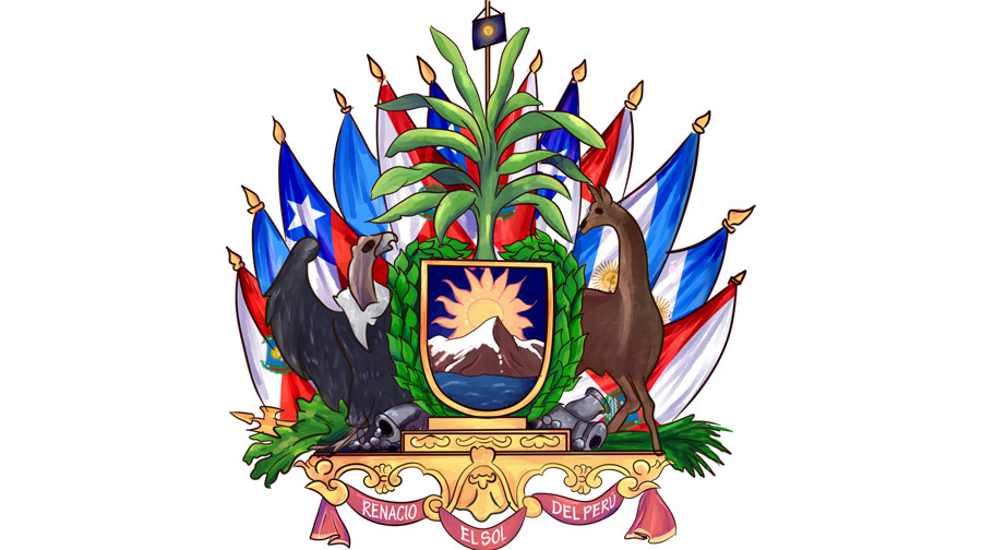 ¿Quién creó el escudo de Armas del Perú?