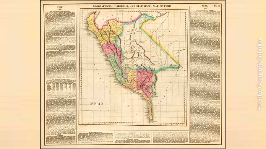 Mapa del Perú: ¿qué significa, cuántas regiones tiene, cuándo se modificó?