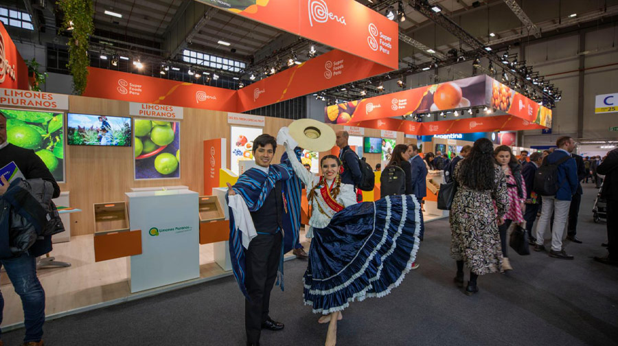 Superfoods peruanos en Fruit Logistica 2022, feria de alimentos frescos más importante de Europa