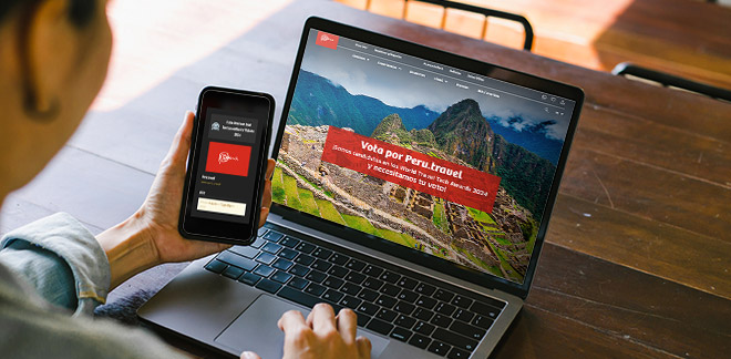 Vote for Peru.travel: Nominated for best tourism portal in Latin America