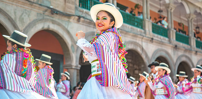 Which Peruvian carnivals are considered Cultural Heritage?