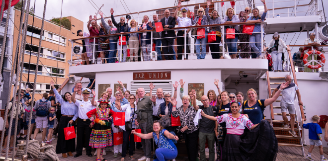 Casa Perú en el BAP Unión