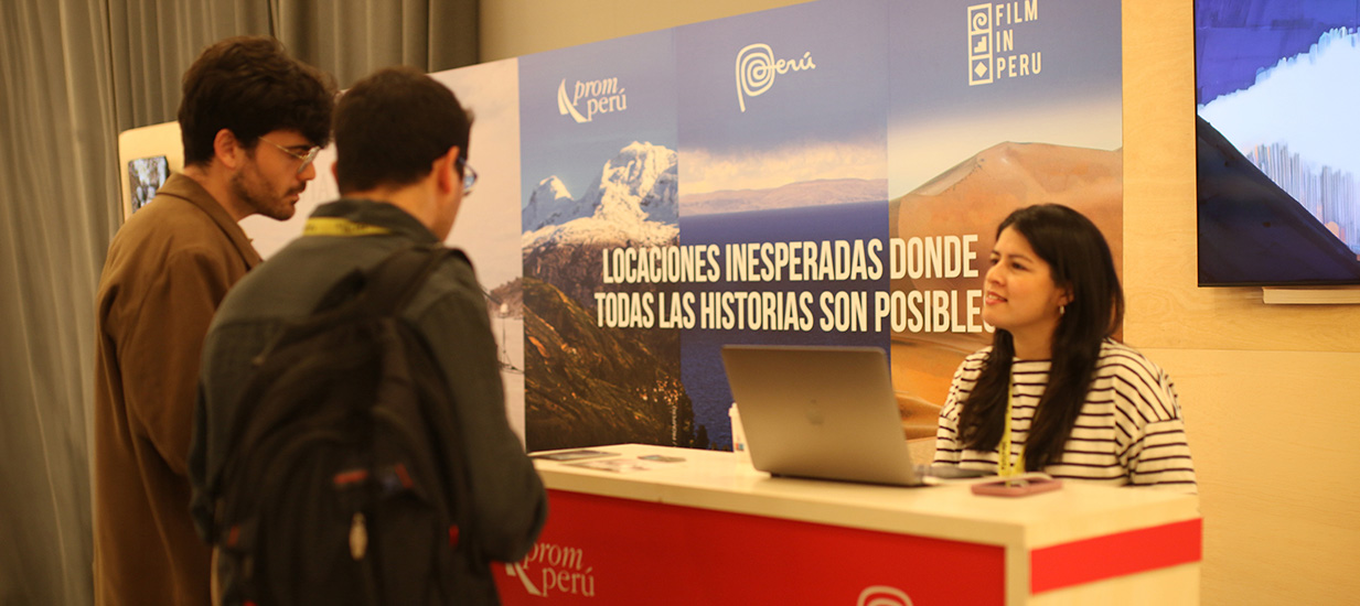 Módulo de Perú en el Festival de Málaga