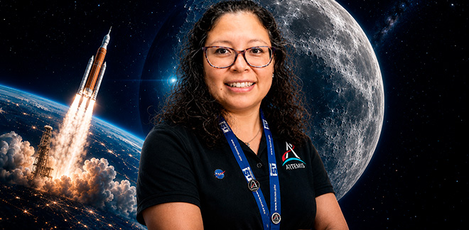 Jackelynne Silva-Martínez, el orgullo peruano que trabajó en la misión Artemis II