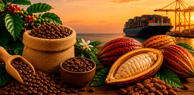 Café y cacao peruano