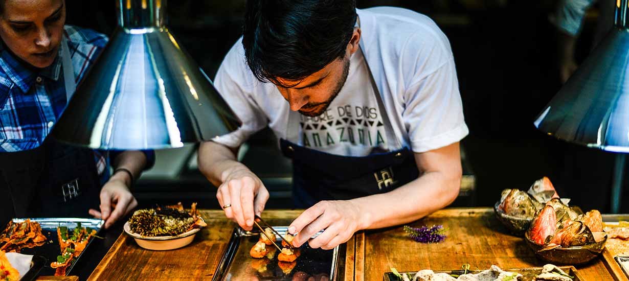 Chef Virgilio Martinez impresses at wedding of the year with Peruvian feast