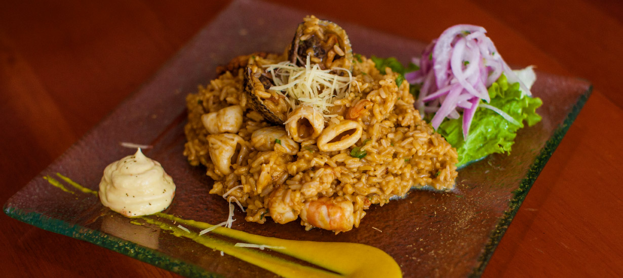 Arroz con mariscos from Piura:
How to make this northern Peruvian classic