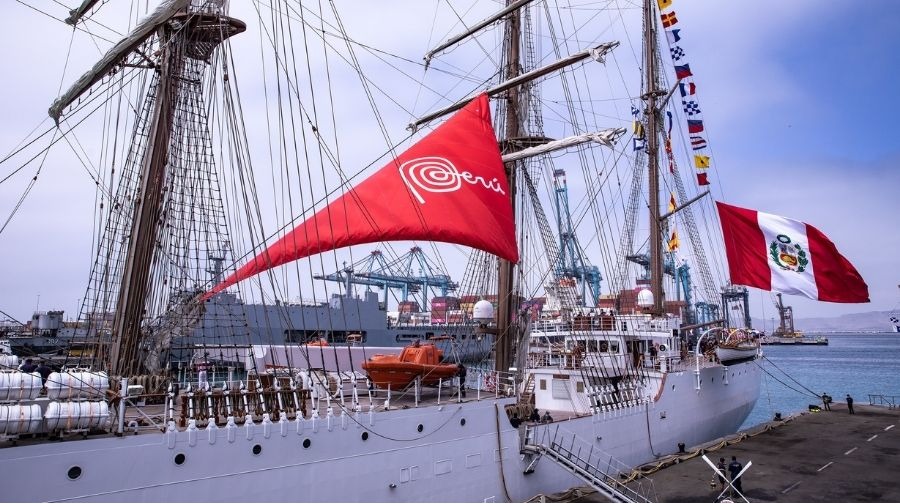 El BAP Unión llevará la bandera de la Marca Perú en misiones nacionales e internacionales.