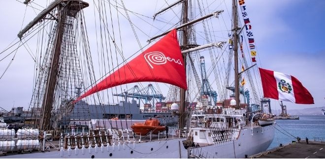 El BAP Unión llevará la bandera de la Marca Perú en misiones nacionales e internacionales.