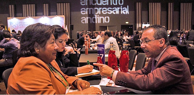 Encuentro empresarial andino