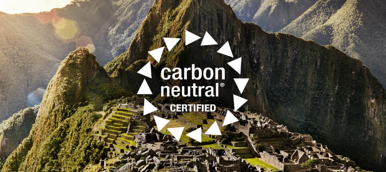 Machu Picchu único destino Carbono Neutral