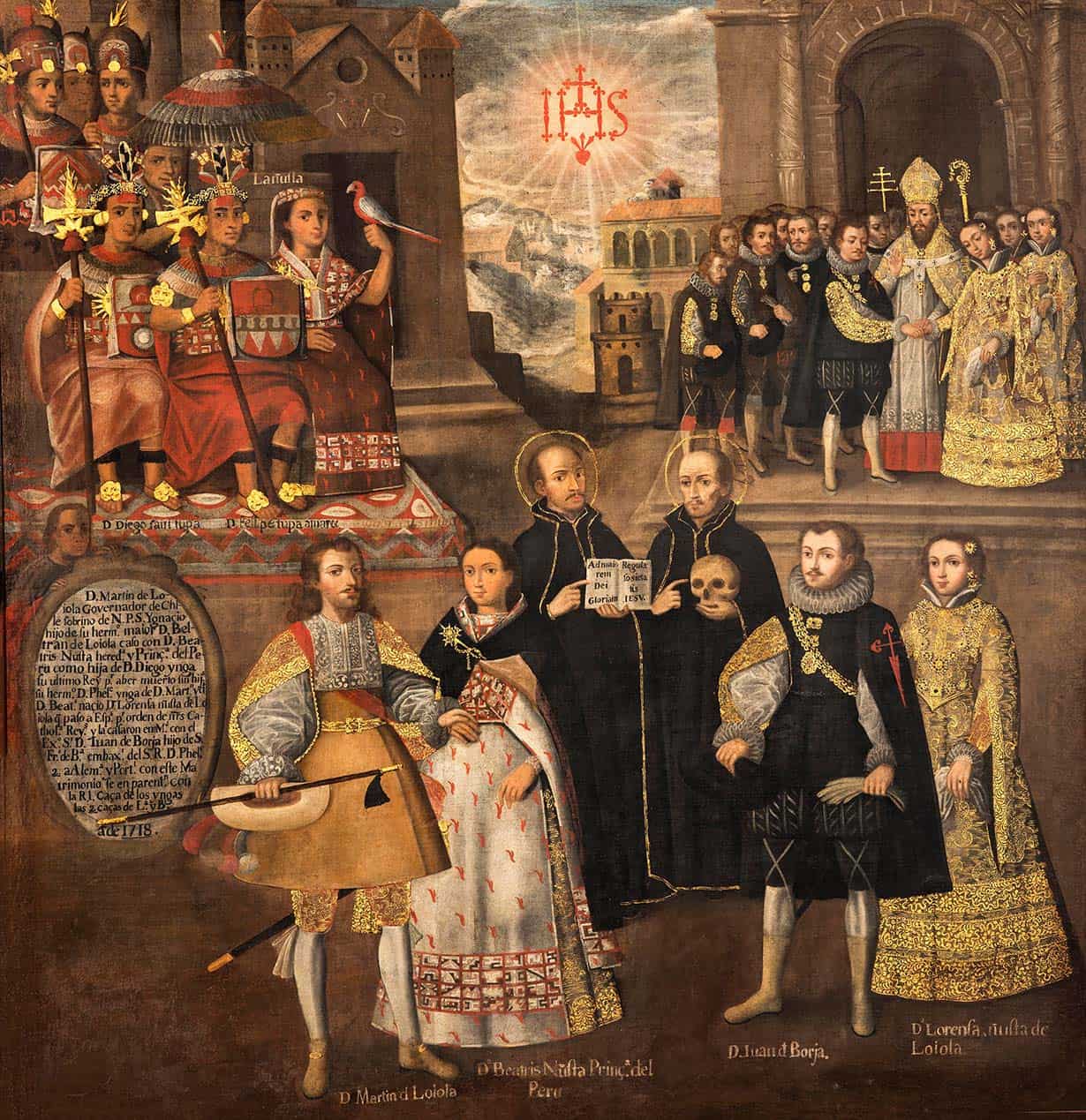 Matrimonios de Martín de Loyola