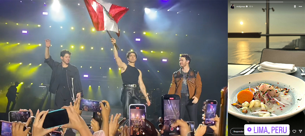 Jonas Brothers visitan Peru y se enamoran de nuestro país