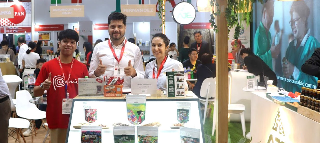 Peruvian exporters at Thaifex fair