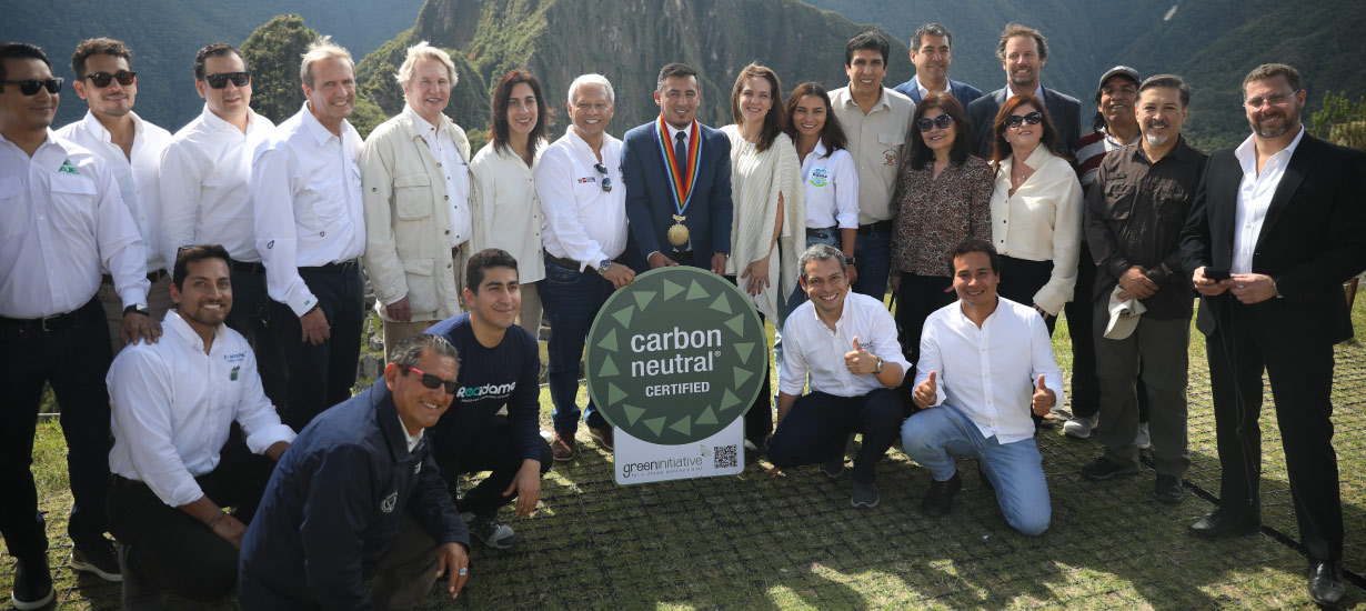 Machu Picchu destino Carbono Neutral